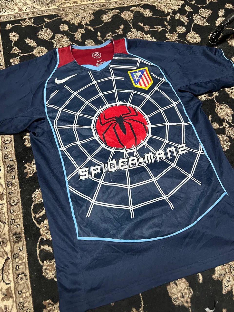 Camisa Atlético de Madrid Retrô 2004/2005 - Foto 2