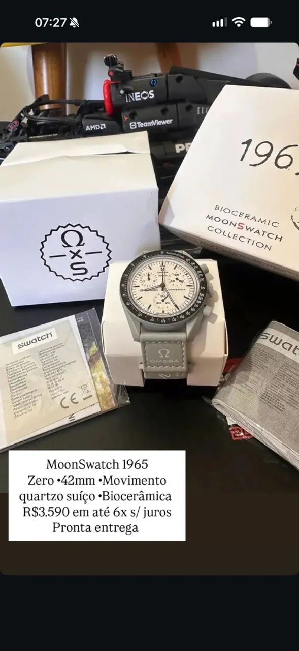 Relógio Omega MoonsWatch