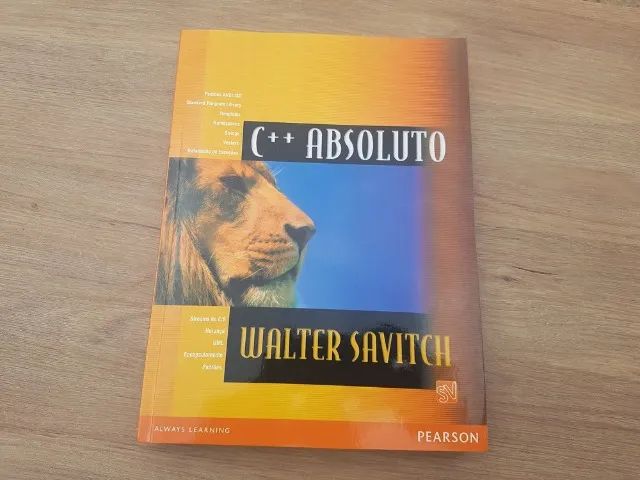 C++ Absoluto Capa comum - por Walter Savitch - Livros e revistas ...