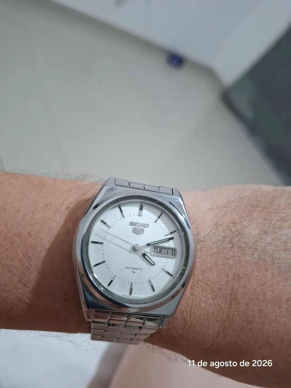 Relógio Seiko 5 automático 