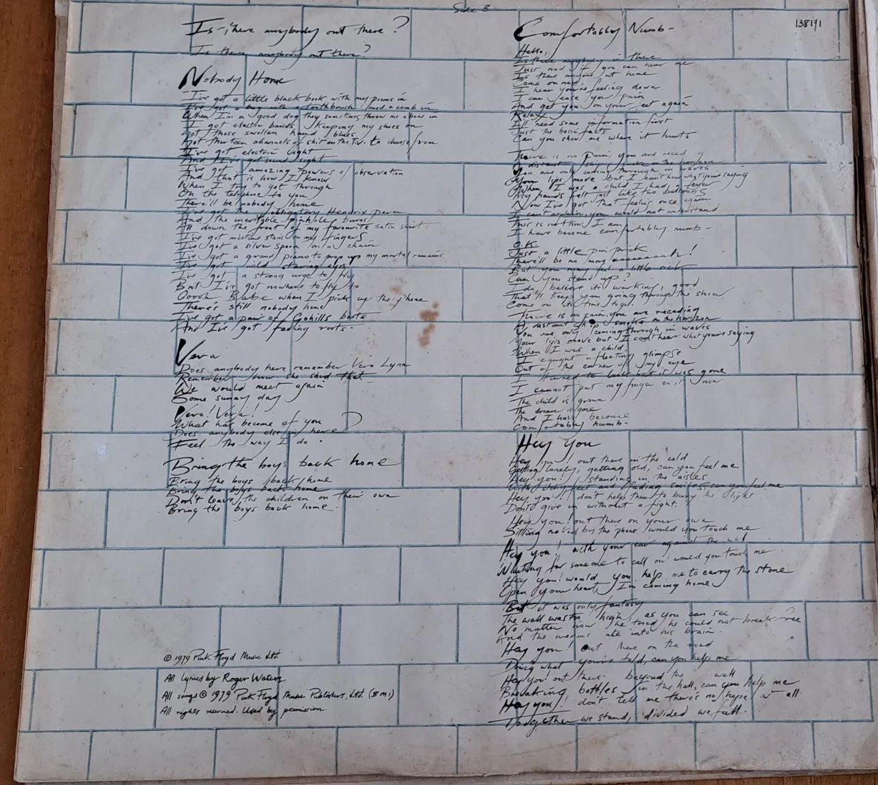 LP VINIL PINK FLOYD - THE WALL - Foto 3