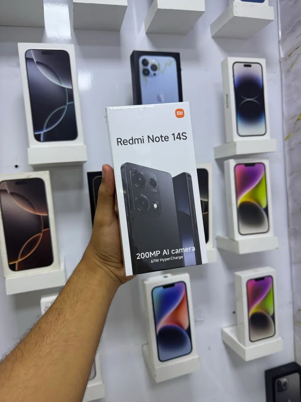 REDMI NOTE 14S 8/256 GB PRETO 