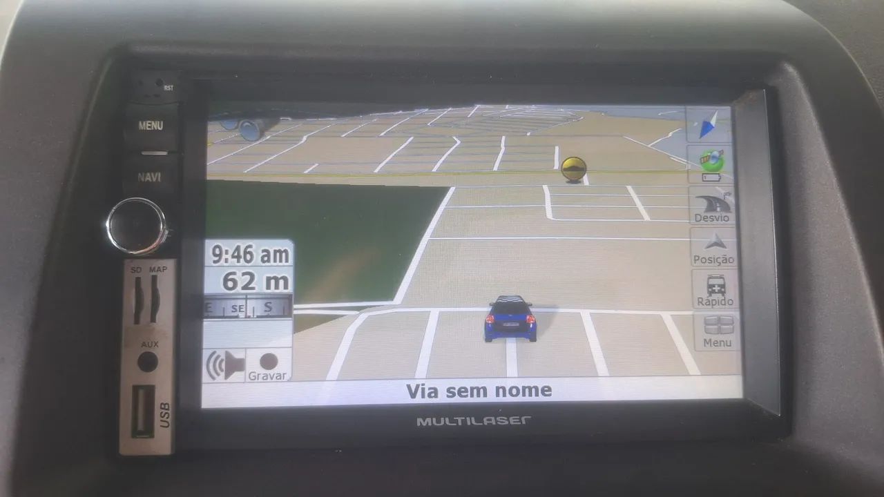 Multimidia 7 polegadas com TV rádio Bluetooth gps e usb - Foto 4