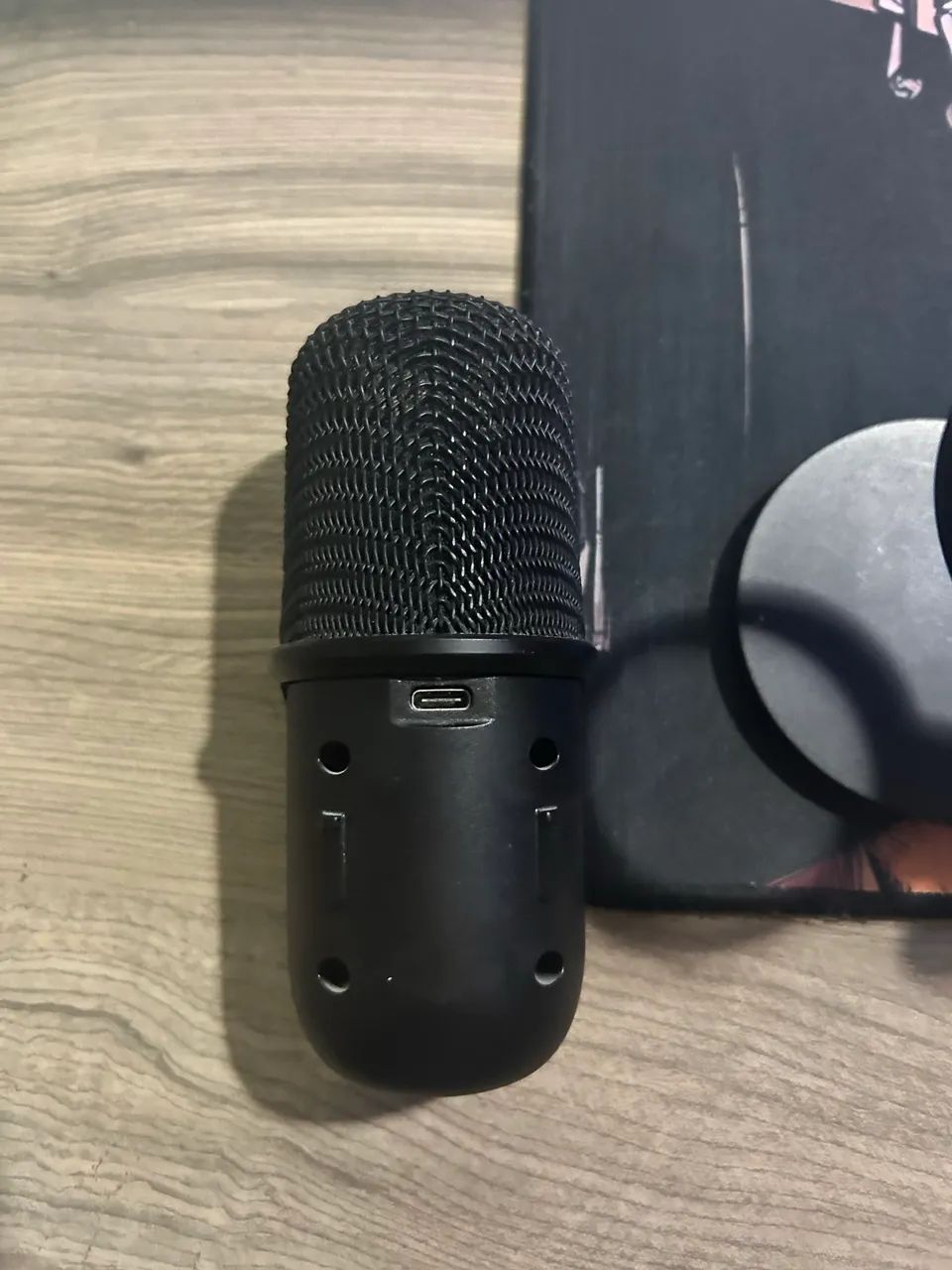 Microfone HyperX SoloCast - Perfeito Estado - Foto 3