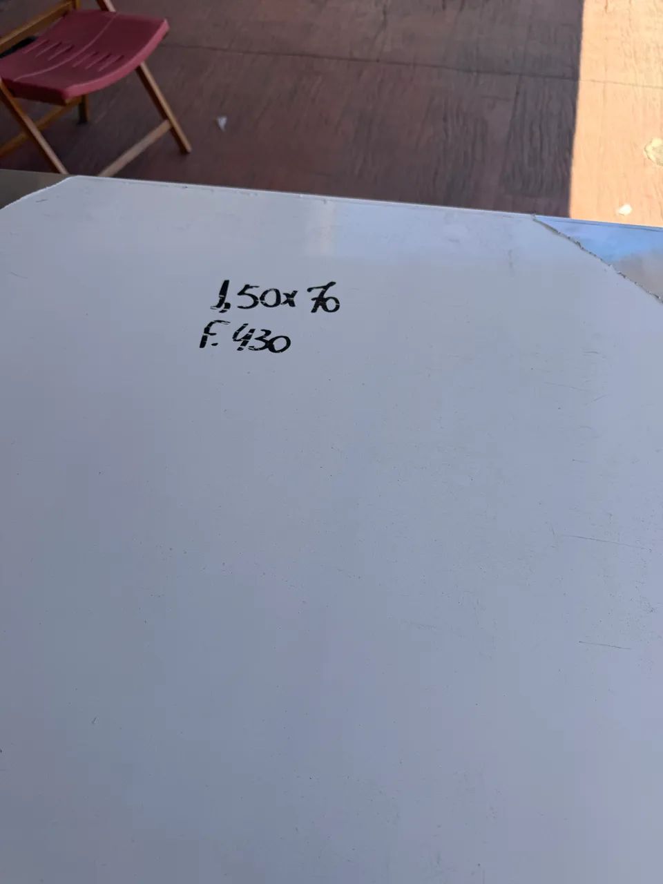 Mesa total inox 1.5M por 70 nova 