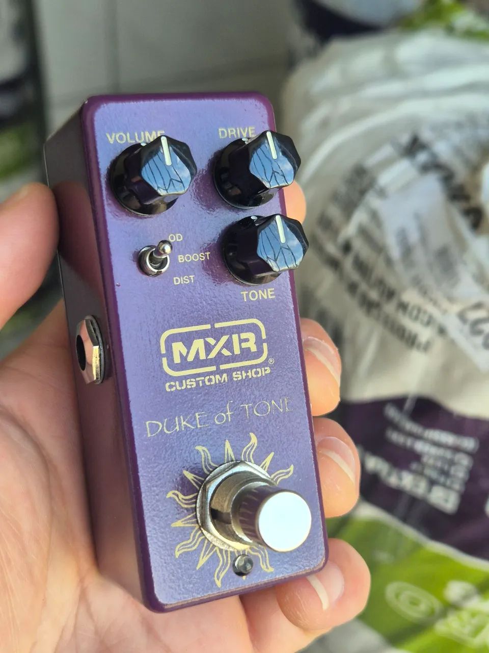 Pedal overdrive MXR duke of tone