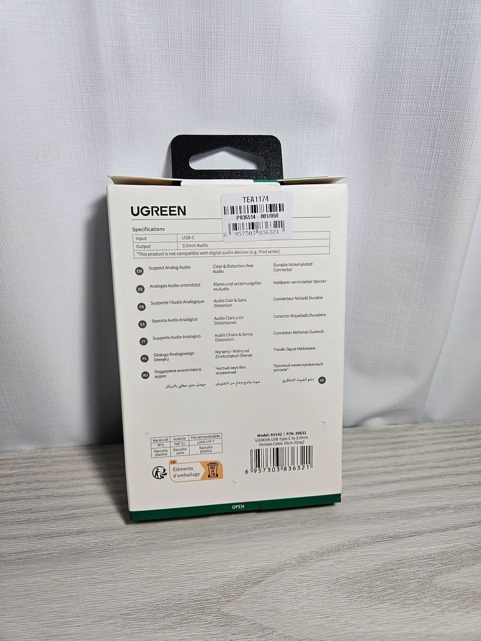 Adaptador usb c pra p2 - Foto 2