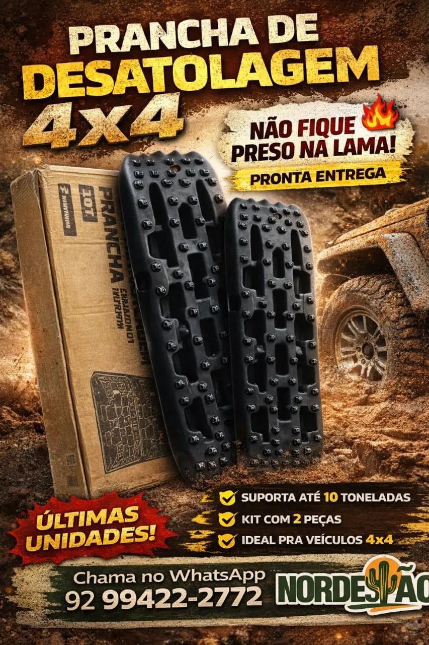 PRANCHA 4X4 DESATOLAGEM ? - Foto 5