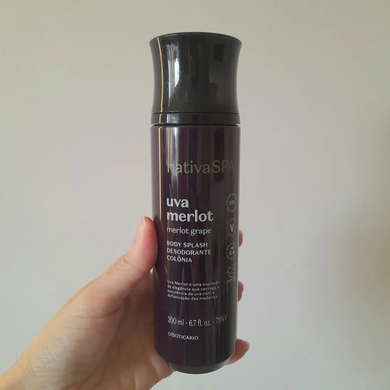 Body Splash Nativa Spa Uva Merlot - Foto 2