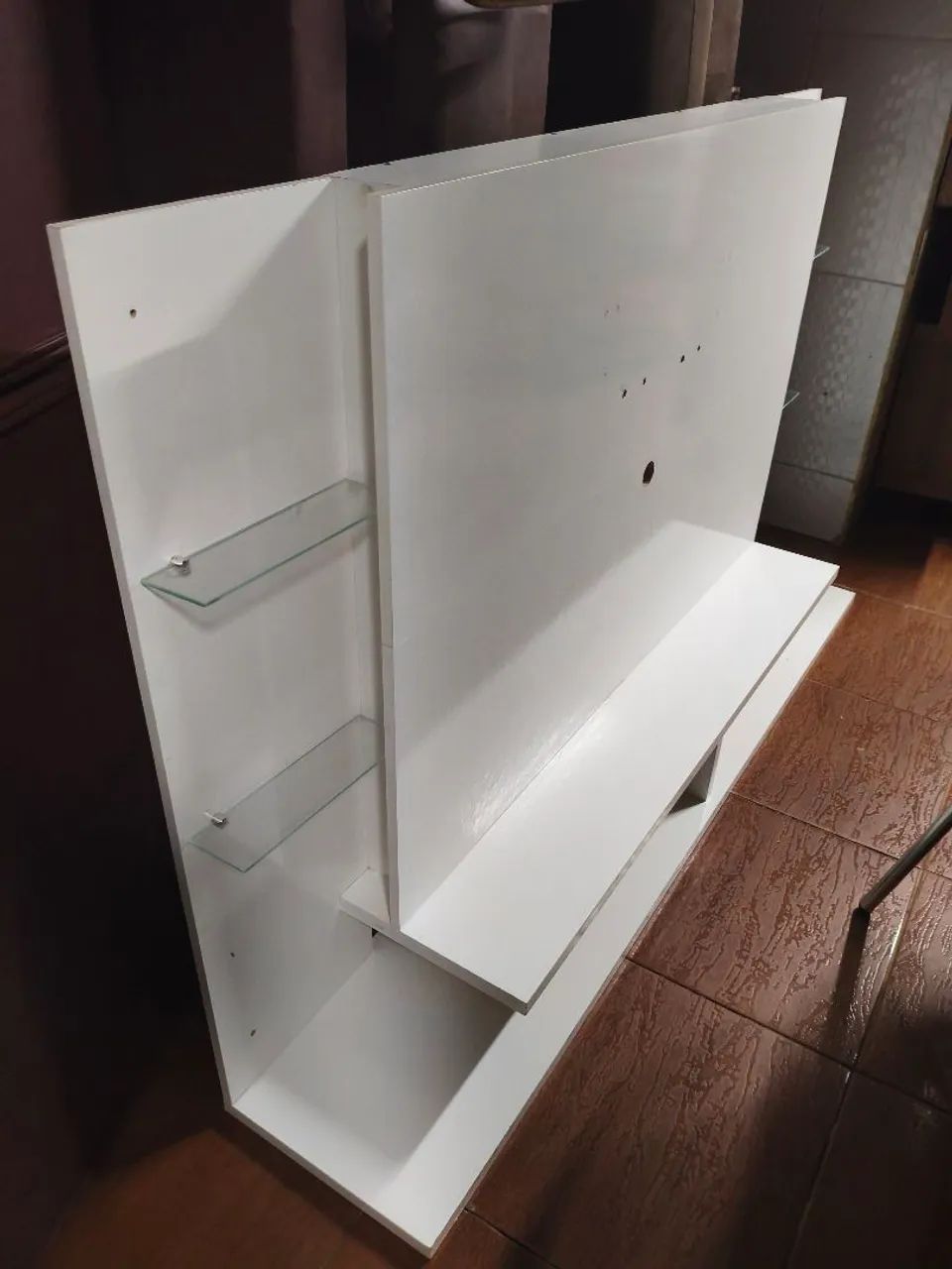 Painel de TV branco 