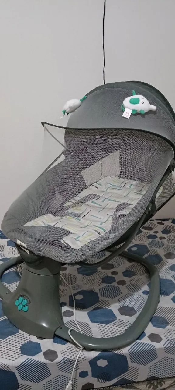 Cadeirinha descanso bebê automático. - Foto 3