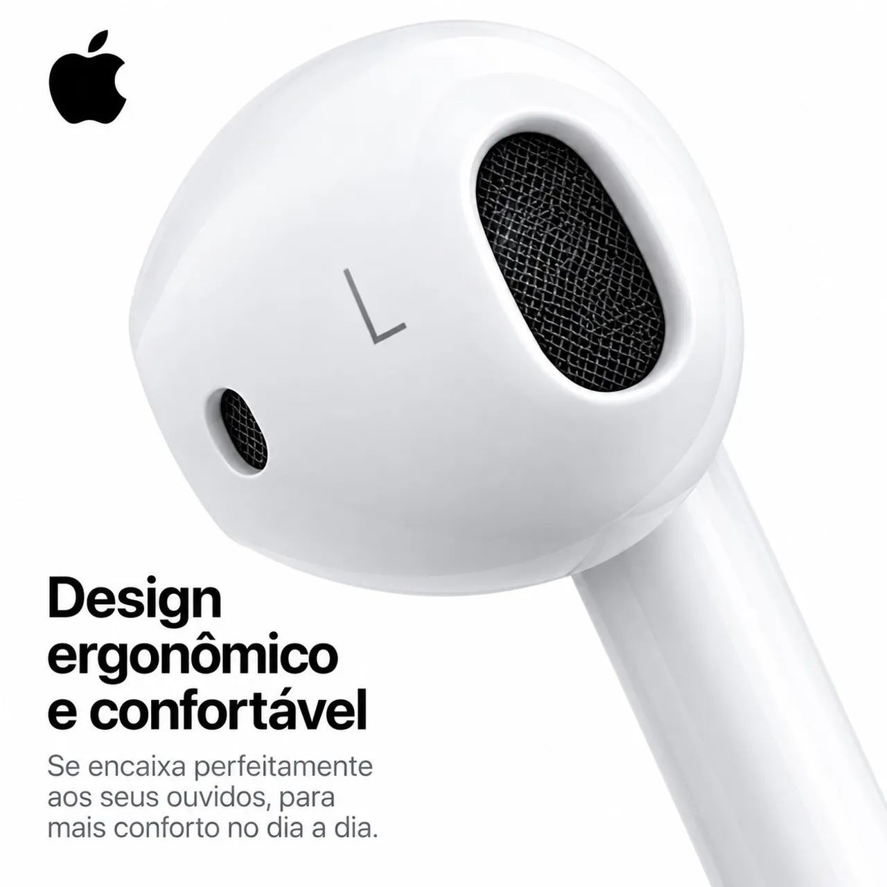 Fone EarPods Lightning Connector Apple - Fones de Ouvido