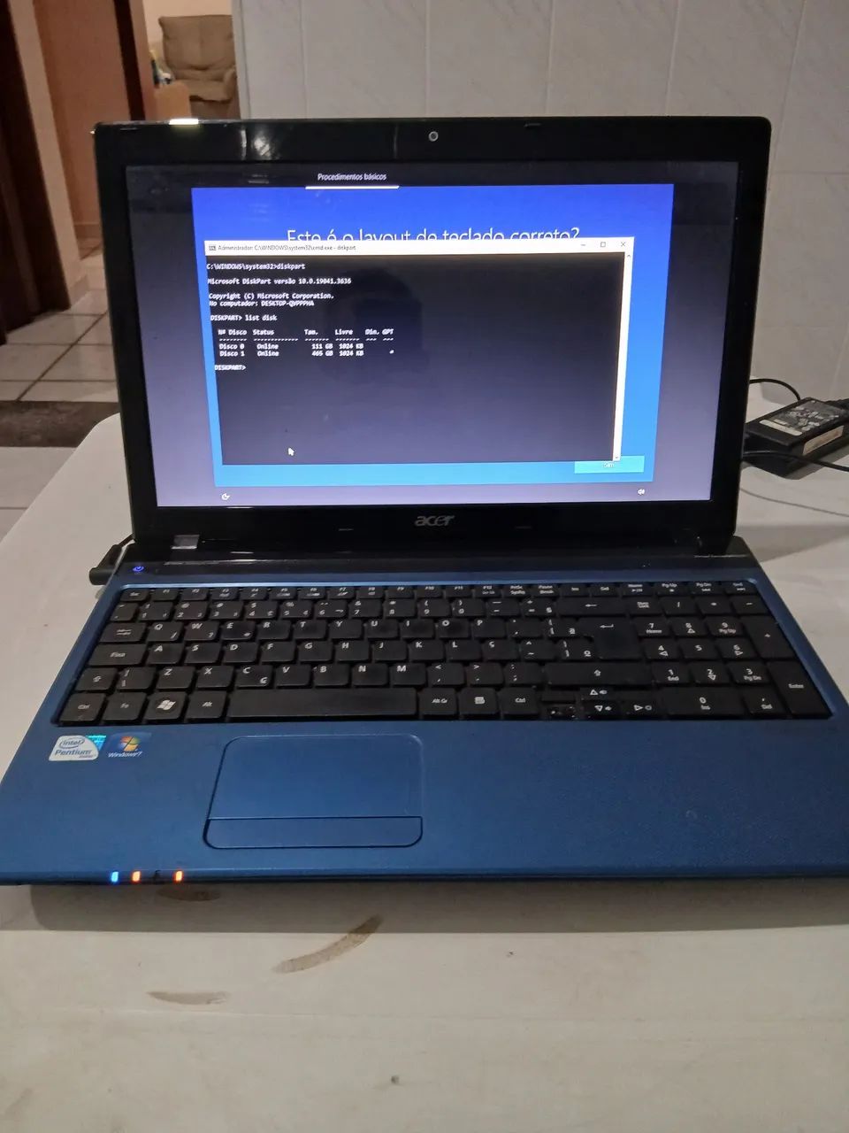 Notebook acer 