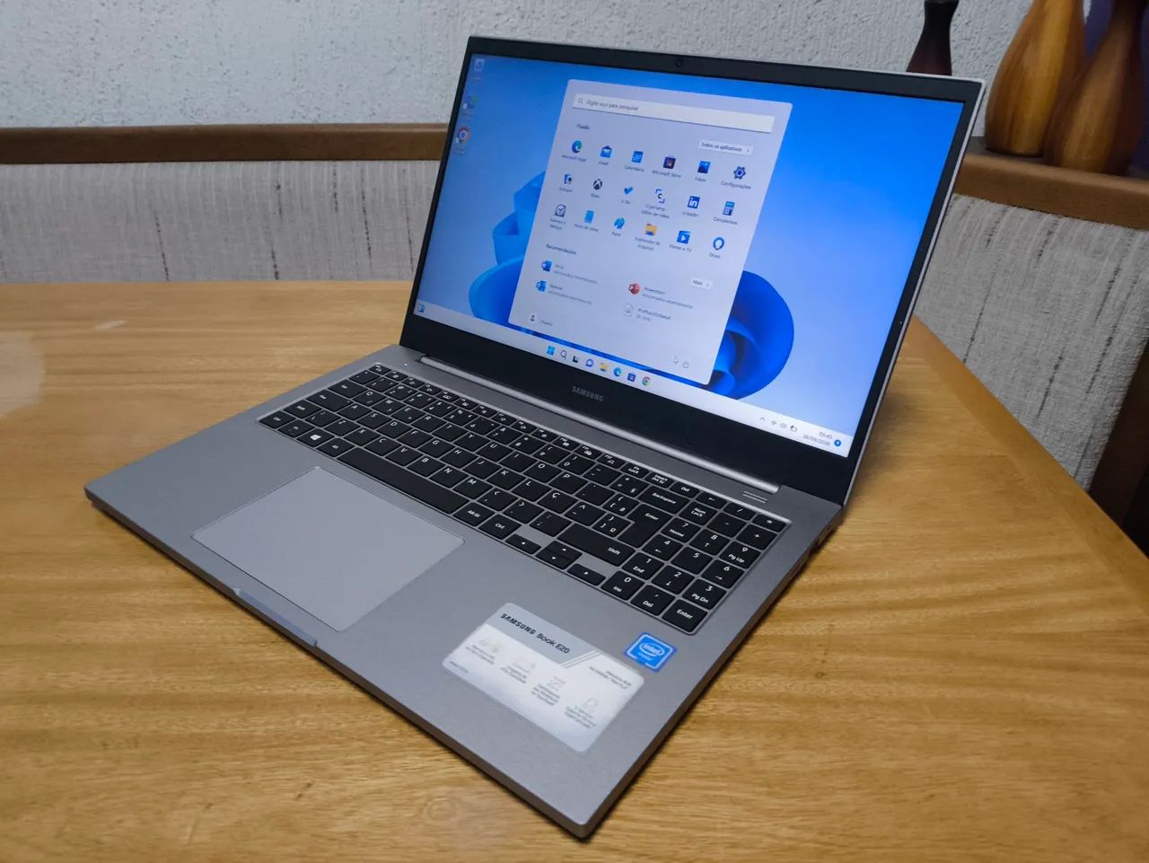 Notebook Samsung book, com SSD, tela de 15.6 polegadas, windows 11 - Foto 2
