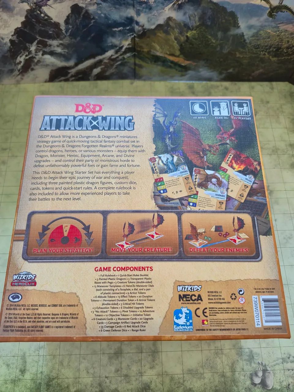 D&D Attack Wing Miniaturas de Dragões - Foto 4