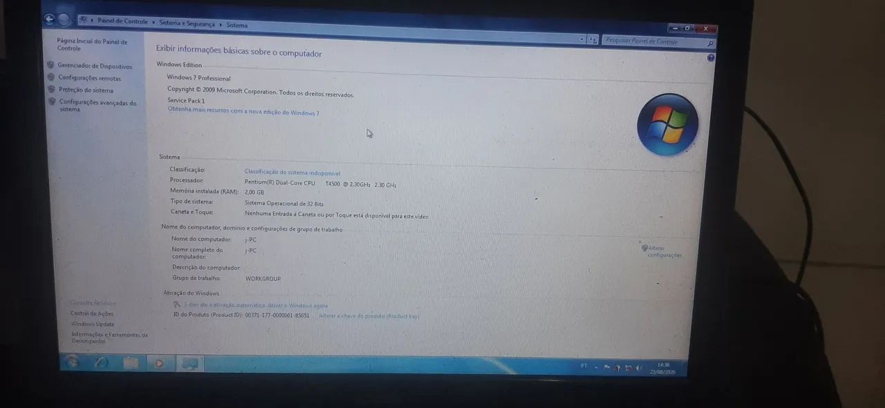 Notbook cce pra vender logo  - leia a descrição  - Foto 3