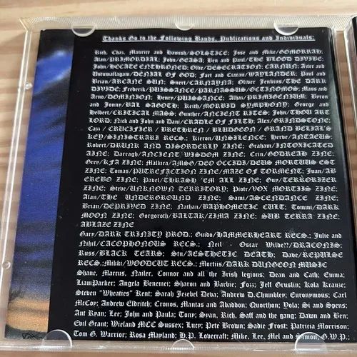 CD Thus Defiled - Wings of The Nightstorm - Foto 4