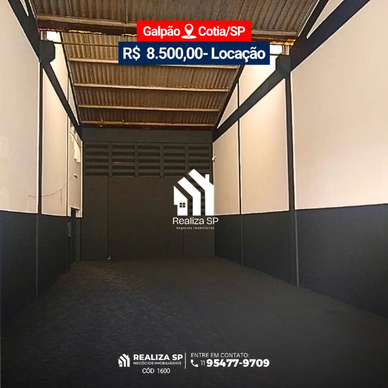 Galpão para locação e venda 290m² Cotia SP