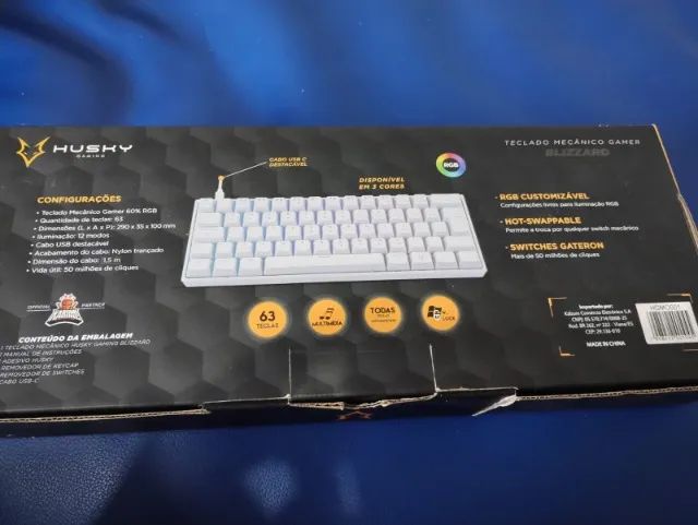Teclado gamer husy blizard 60% - Foto 3