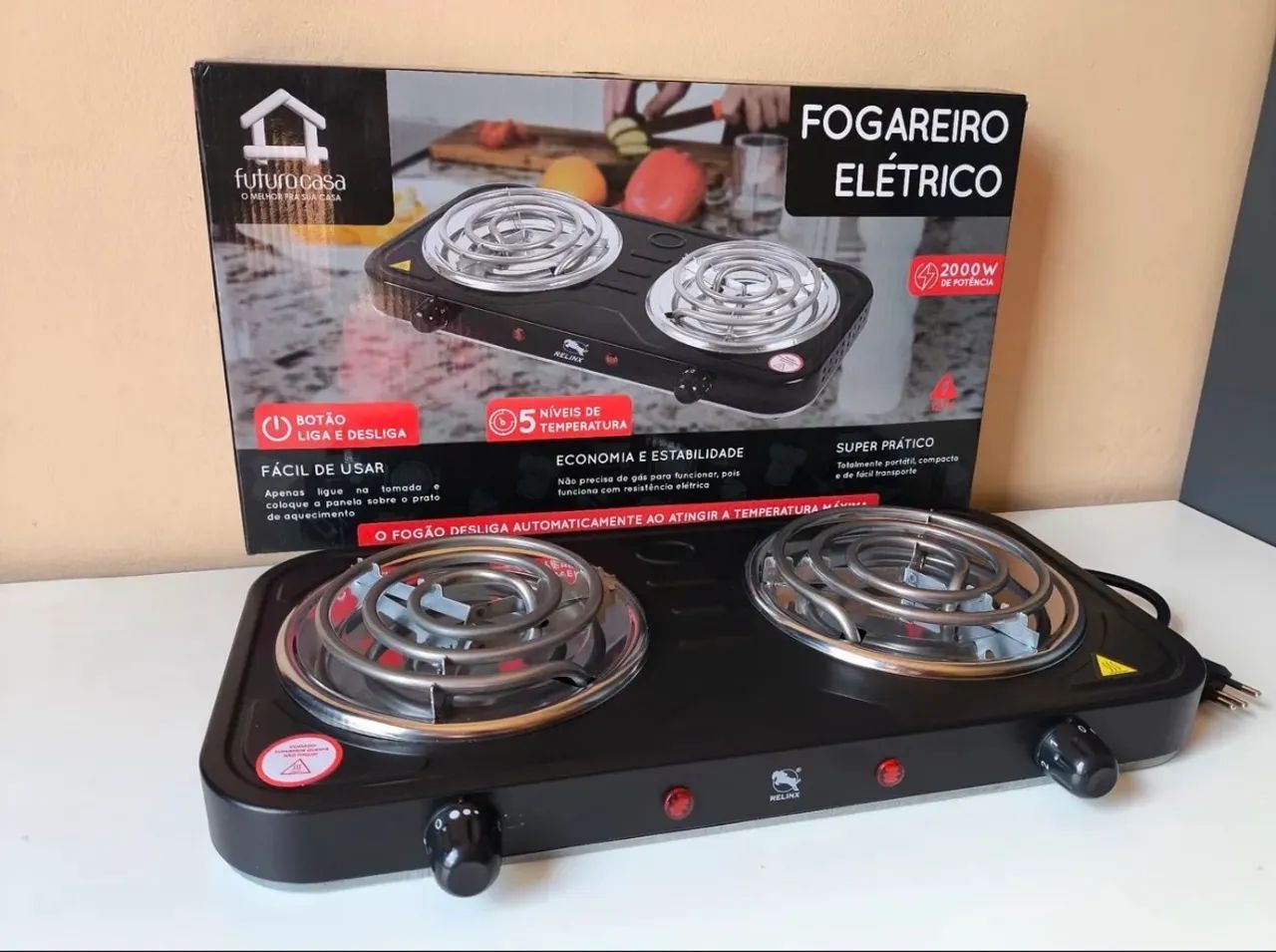 Fogareiro elétrico  - Foto 2