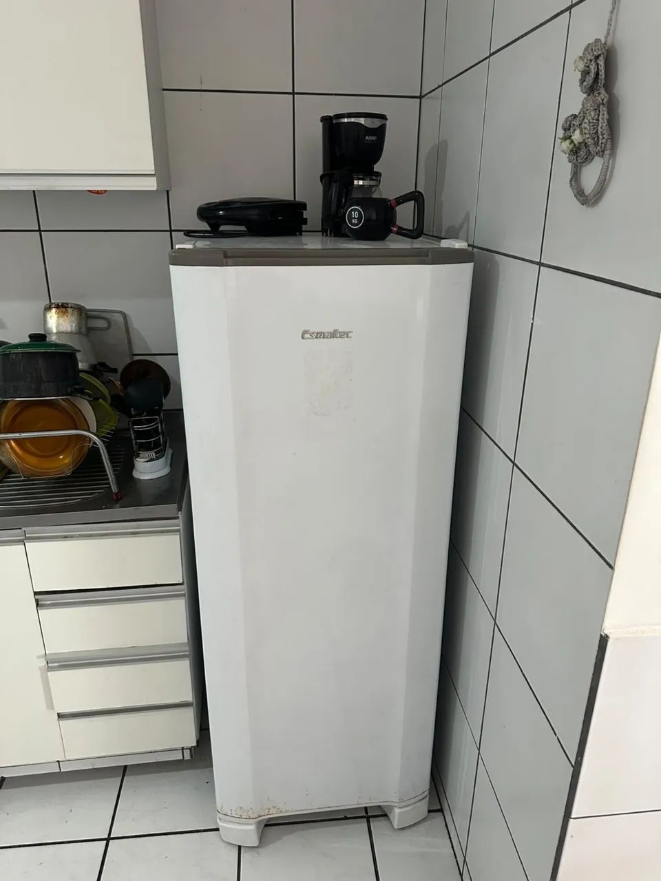Geladeira esmaltec 