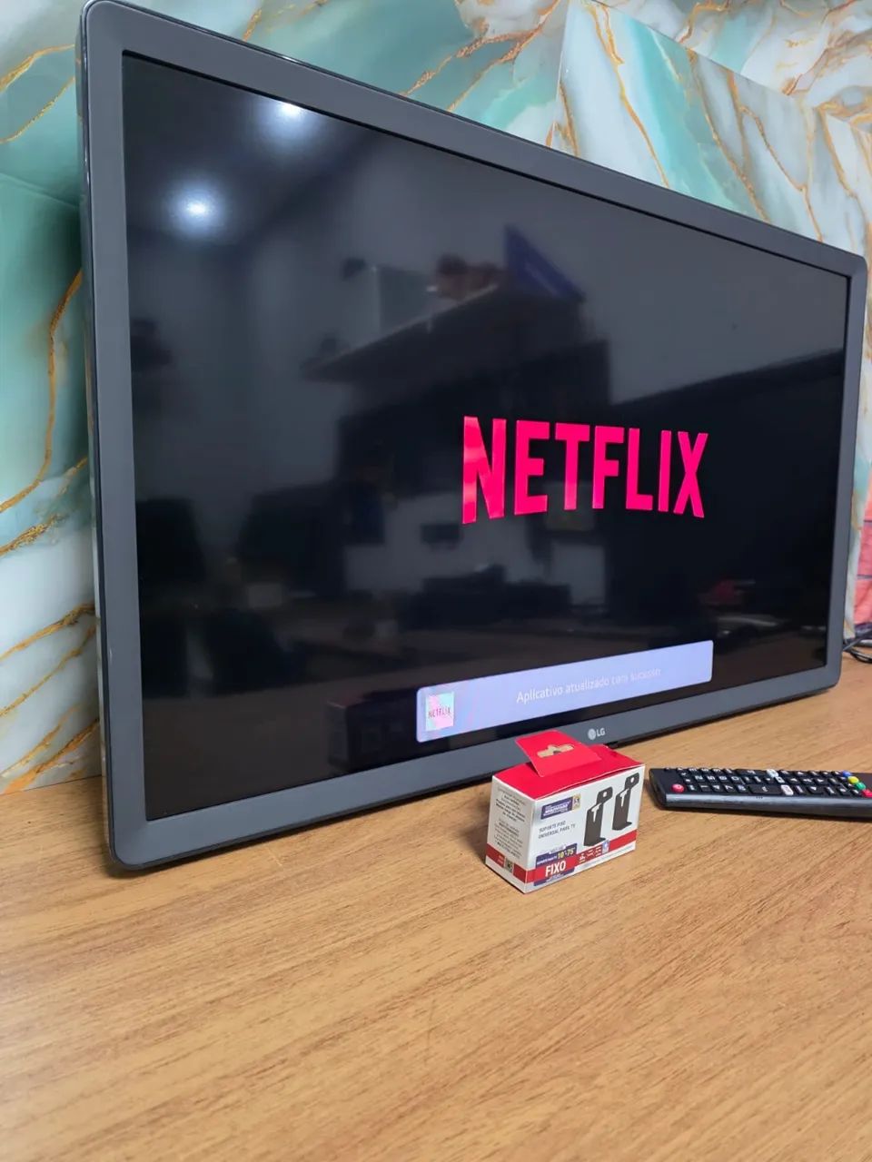 SMART TV LED LG 32 POLEGADAS FUNCIONANDO PERFEITAMENTE - Foto 3