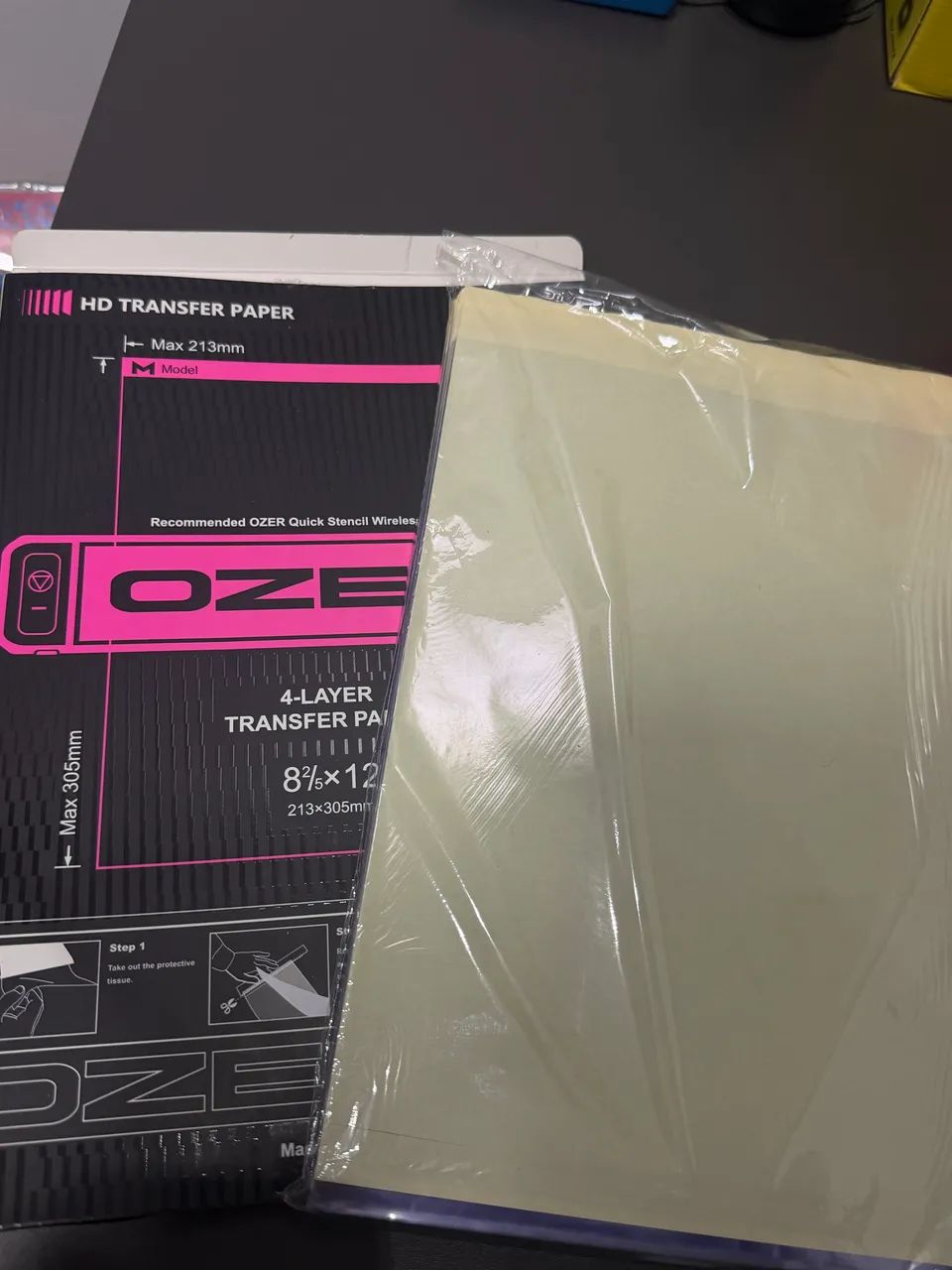 Papel Stencil Térmico Ozer (Pacote com 38 unidades) - Foto 3