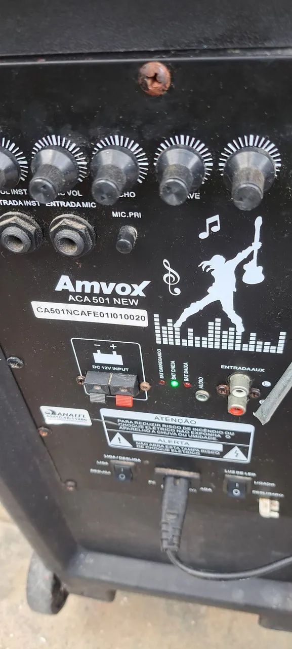 Caixa com Bluetooth Amvox 501 New parada 250,00 - Foto 5