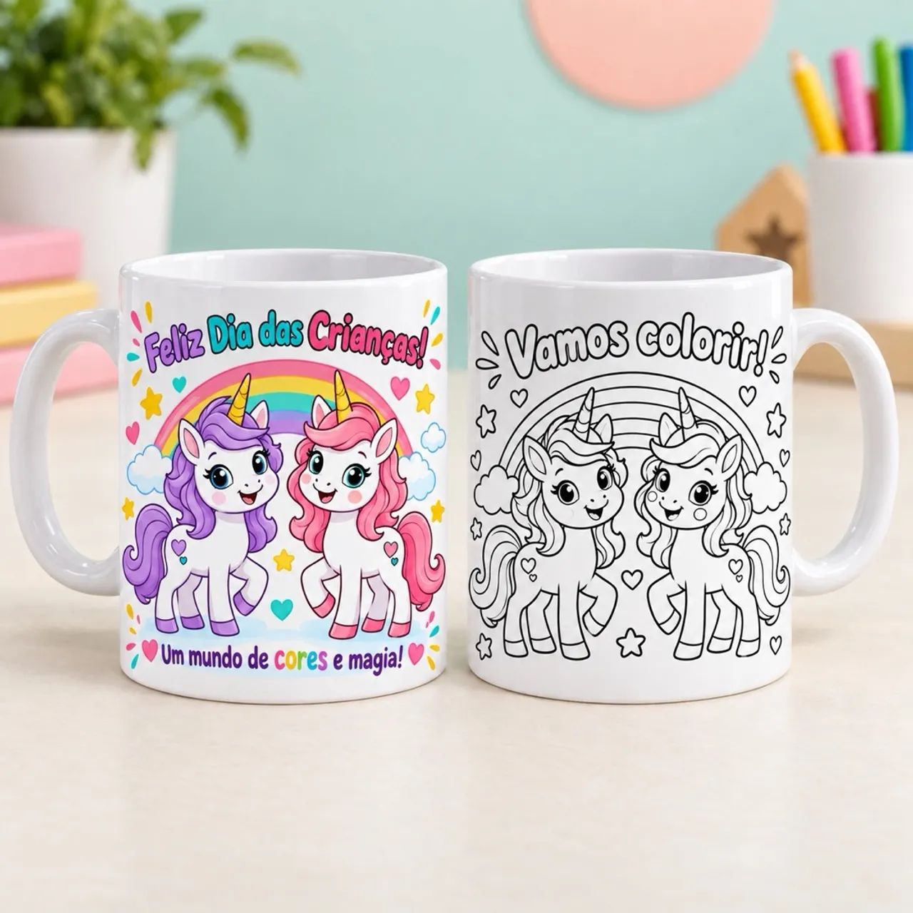 Caneca personalizada colorir  - Foto 3