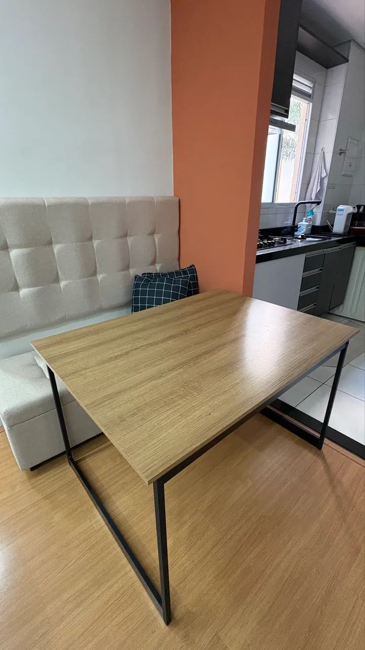 Mesa de jantar 4 lugares retangular - Foto 2