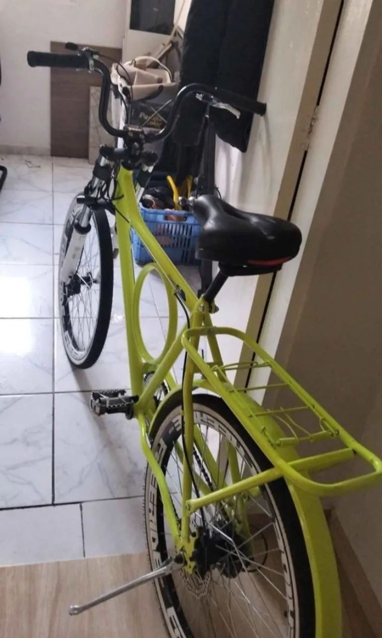 Bicicleta barra forte reforçada - Foto 3
