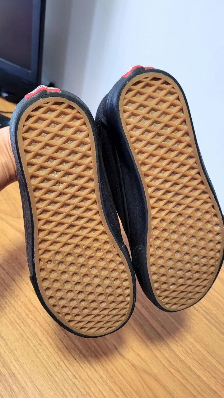 Tênis Vans original mod. Old Skool Black Black - n. 37 - Foto 4