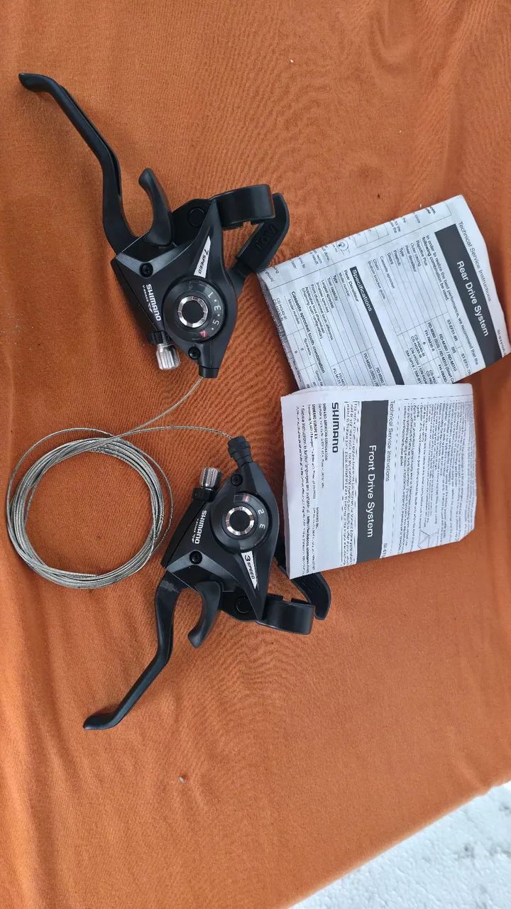 PAR DE PASSADOR 21V SHIMANO 