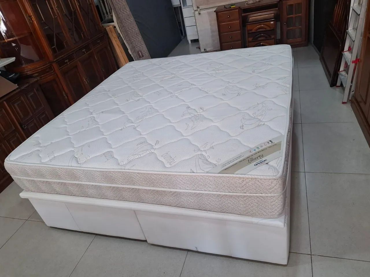 Cama box super king ortobom  Bau  - Foto 5