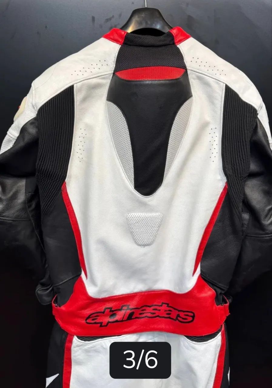 Macacão Alpinestars tamanho 60 duas peças - Foto 2