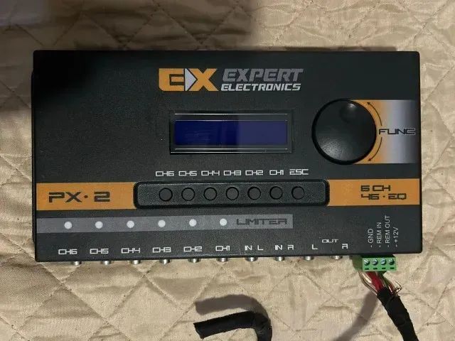 PROCESSADOR EXPERT PX2 LIMITER 6 CH PX-2 EQUALIZADOR BANDA - Peças