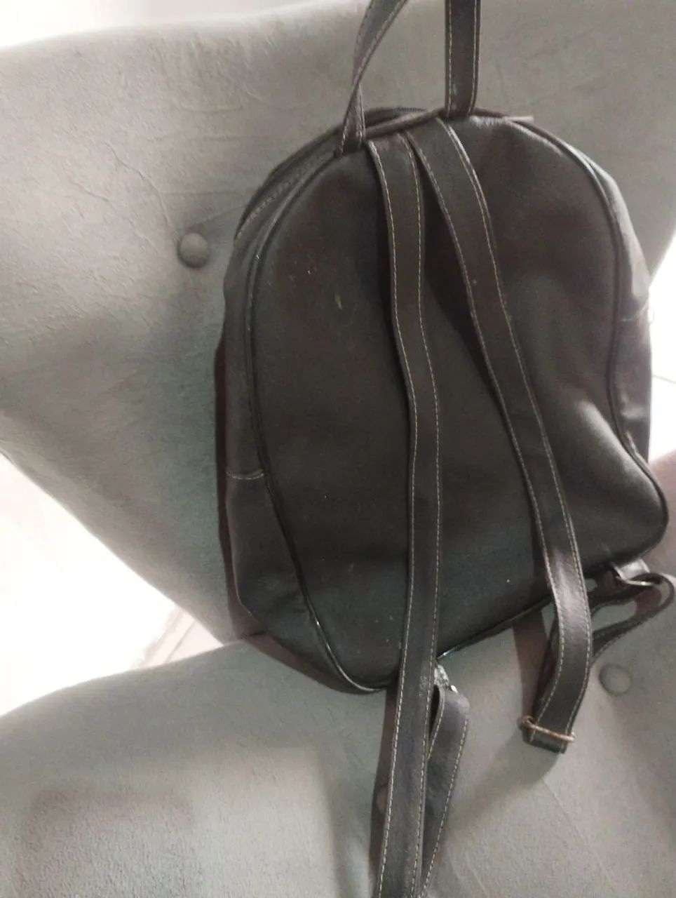 mochila couro  - Foto 2