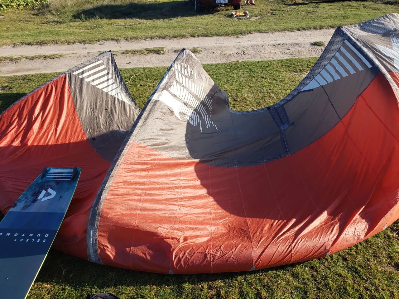 Kite cabrinha Fx 12 + barra e bolsa pronto para velejar. - Foto 4
