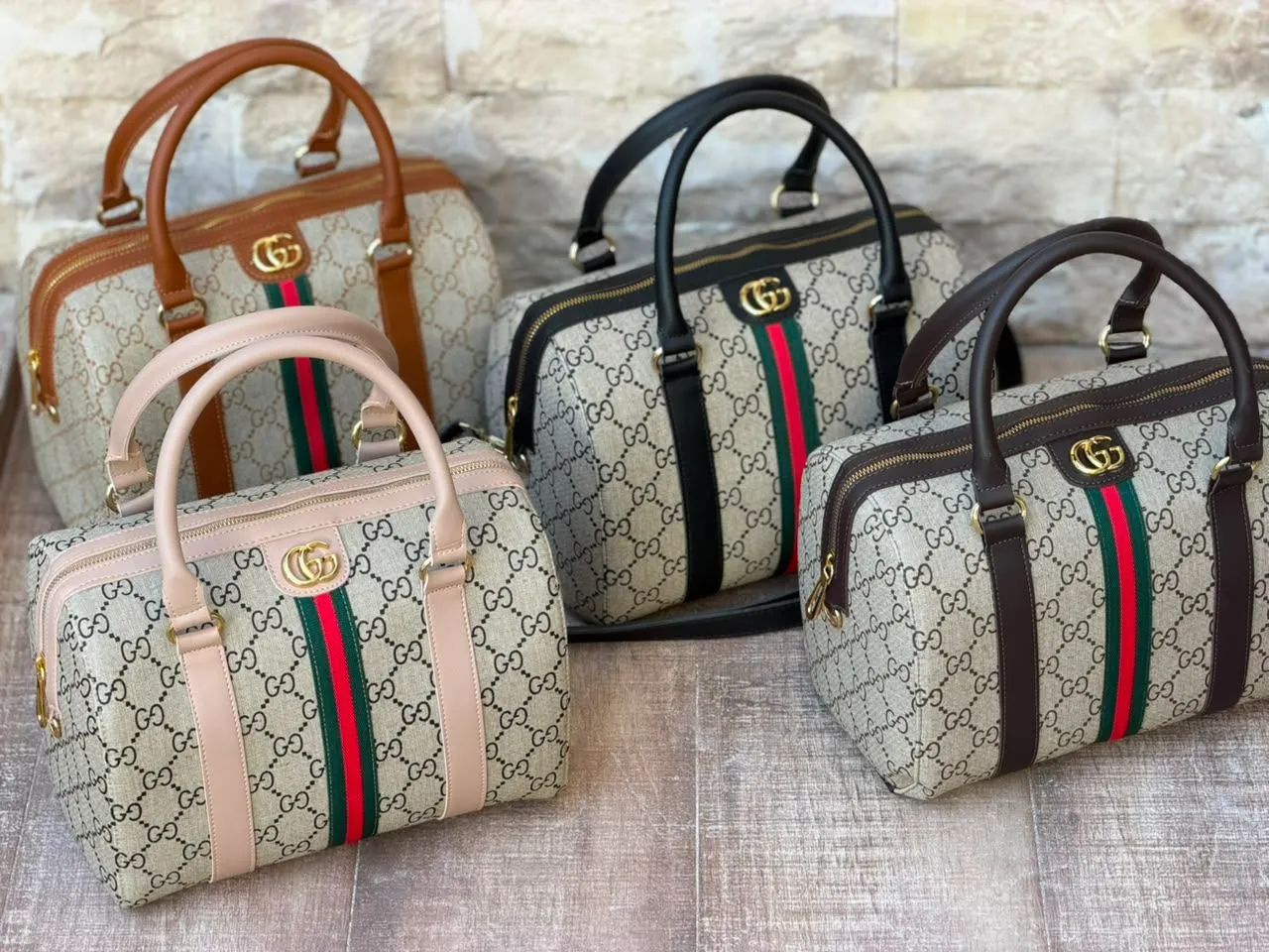Bolsa Estilo GG Supreme Ophidia Boston Bag - Design Clássico e Elegante