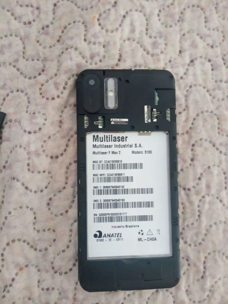 Carcaça celular Multilaser S165 - Foto 3