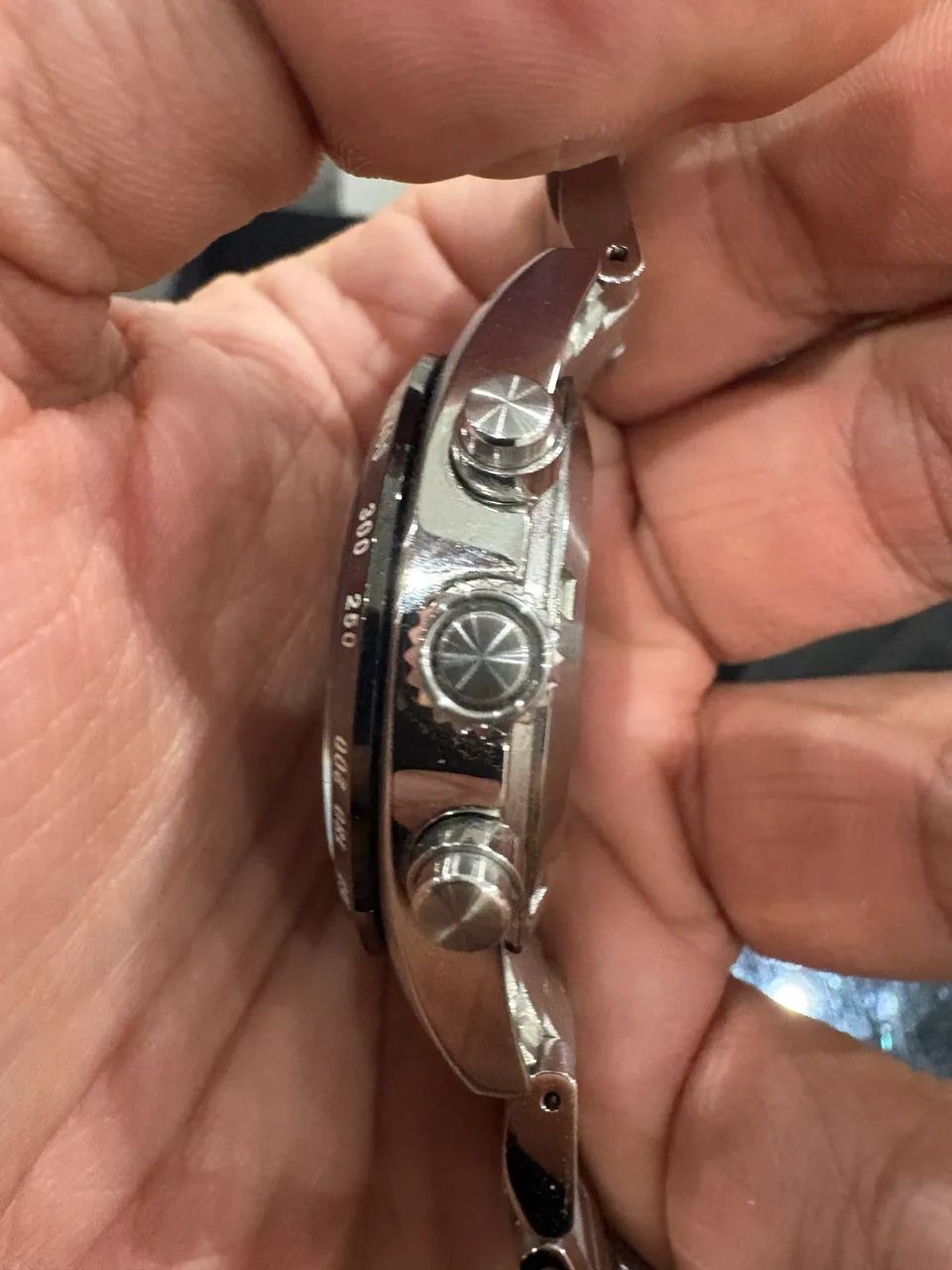 Seiko Prospex Speedtimer Panda Solar SSC813 - Full Set + Pulseira