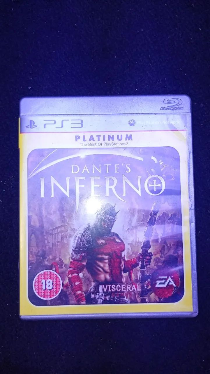 Jogo Dantes Inferno Platinum PS3