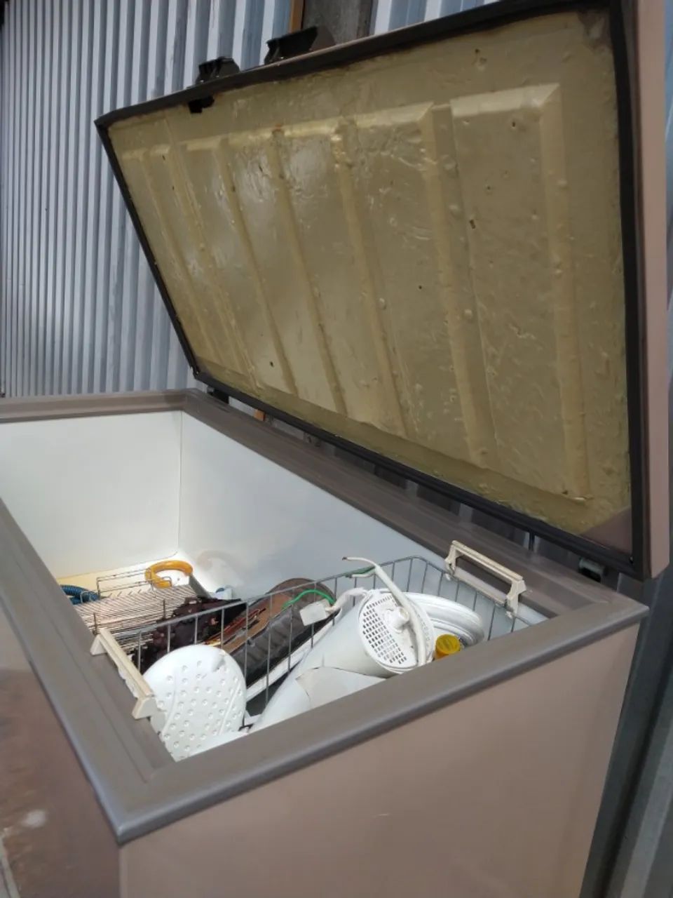 Freezer 320 litros Consul Marron Antigo - Foto 5