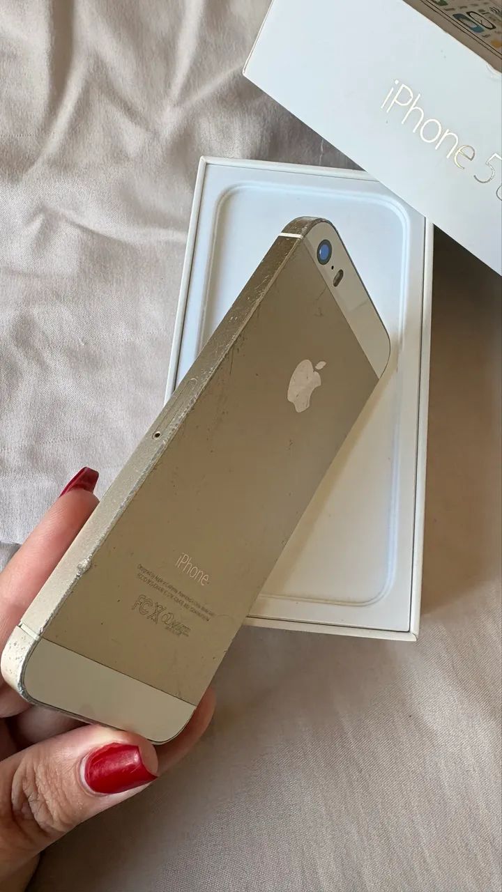 iphone 5s dourado 16gb