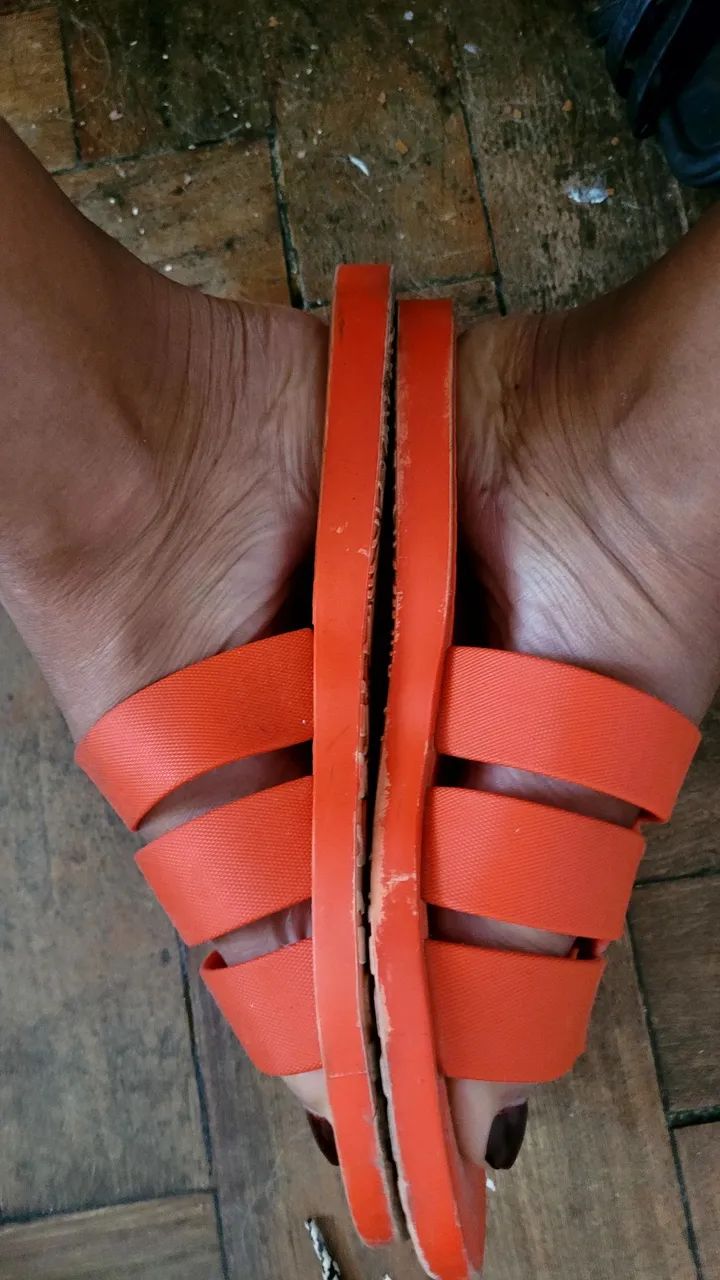 Chinelo Ipanema 38 laranja - Foto 2