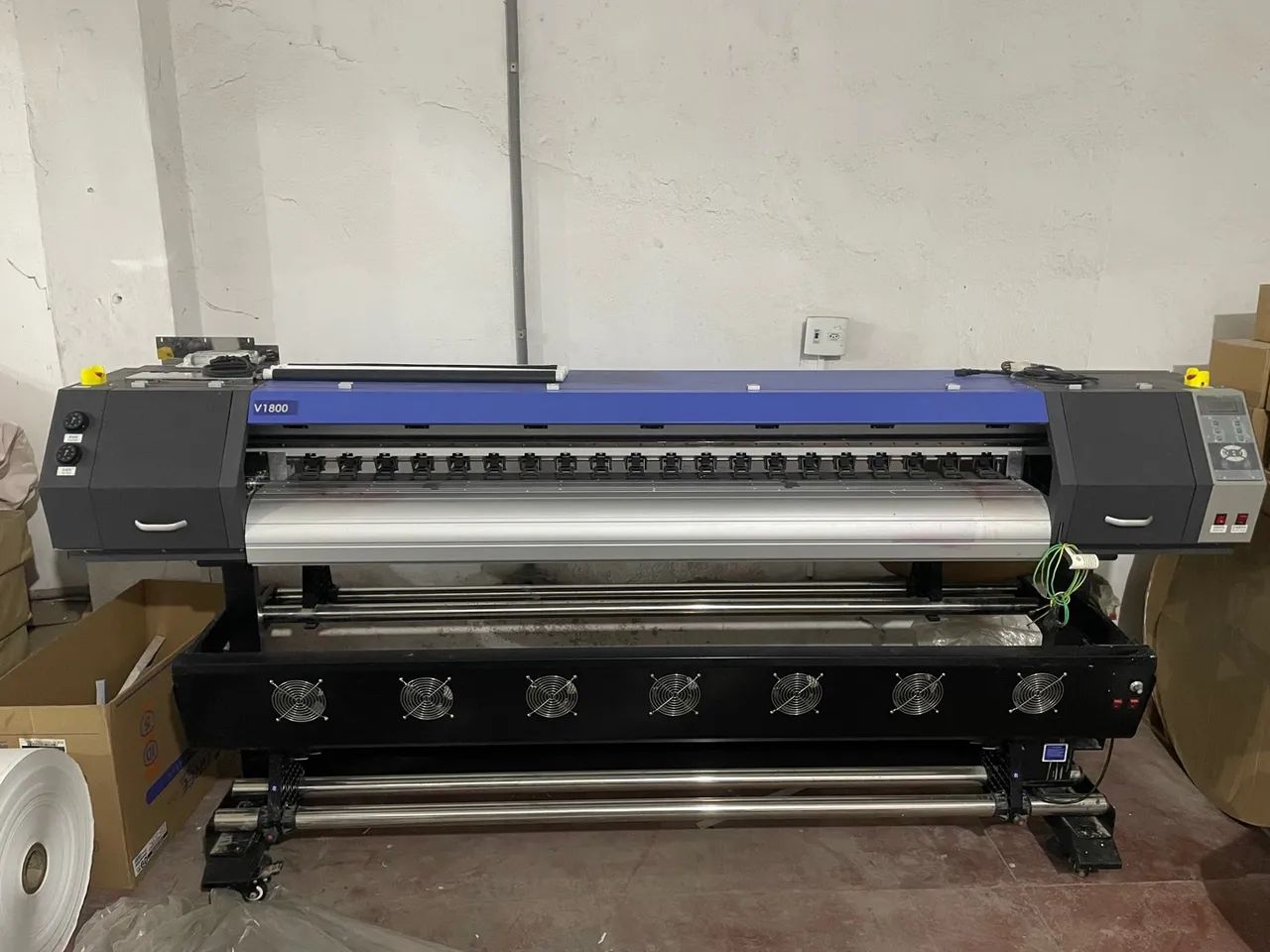 Impressora eco solvente de 1.80m de boca.  - Foto 2