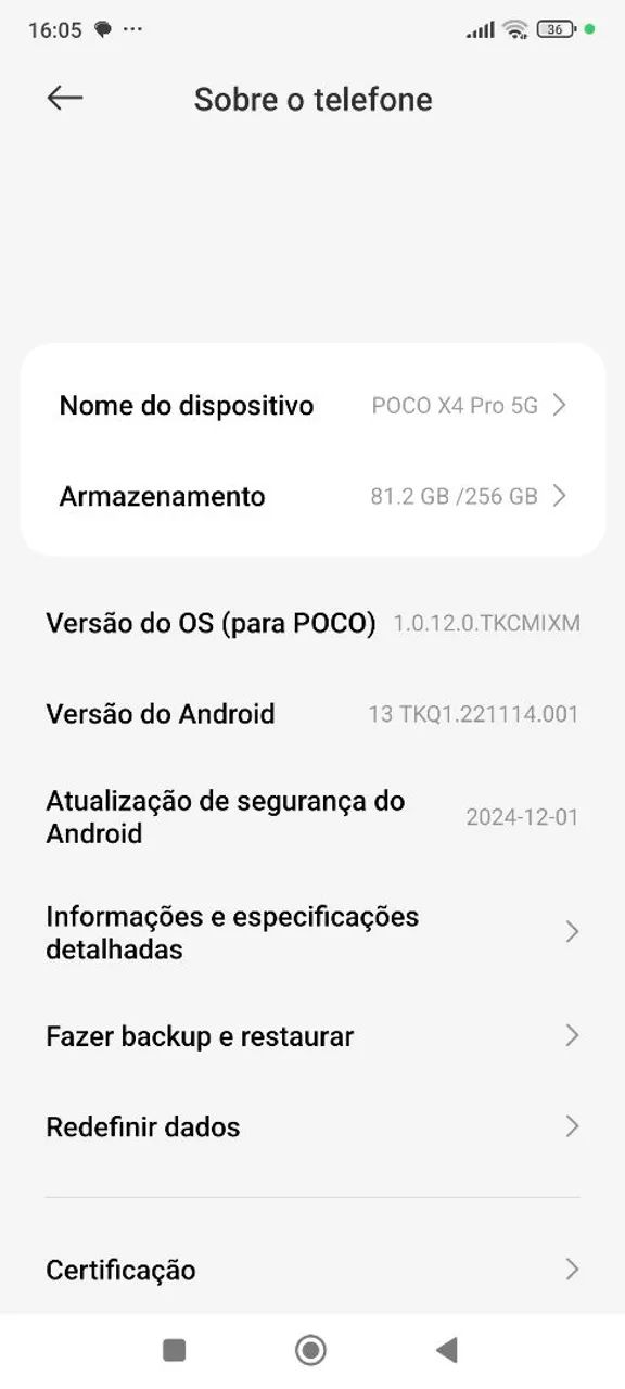 Celular Xaiomi Poco 4 pro 256 gb - Foto 4