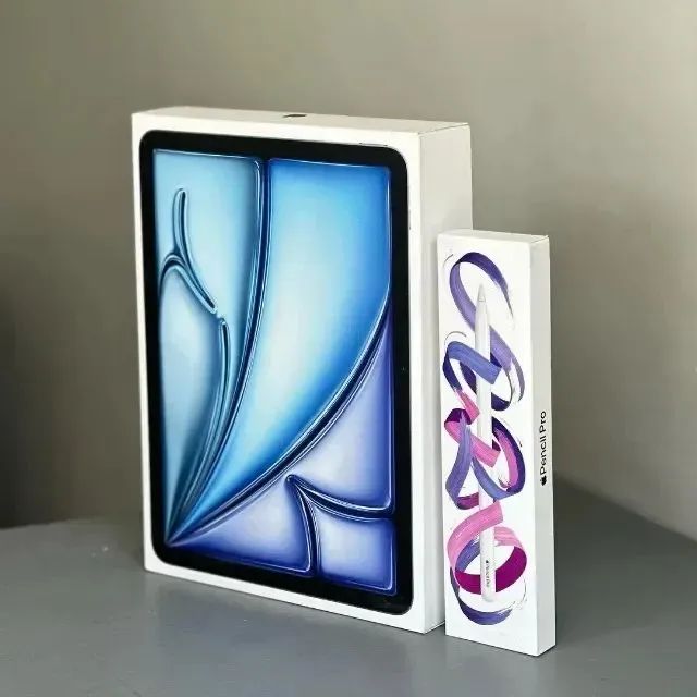 Apple iPad Air M3 + Apple Pencil Pro - NOVO GARANTIA ATÉ 2027