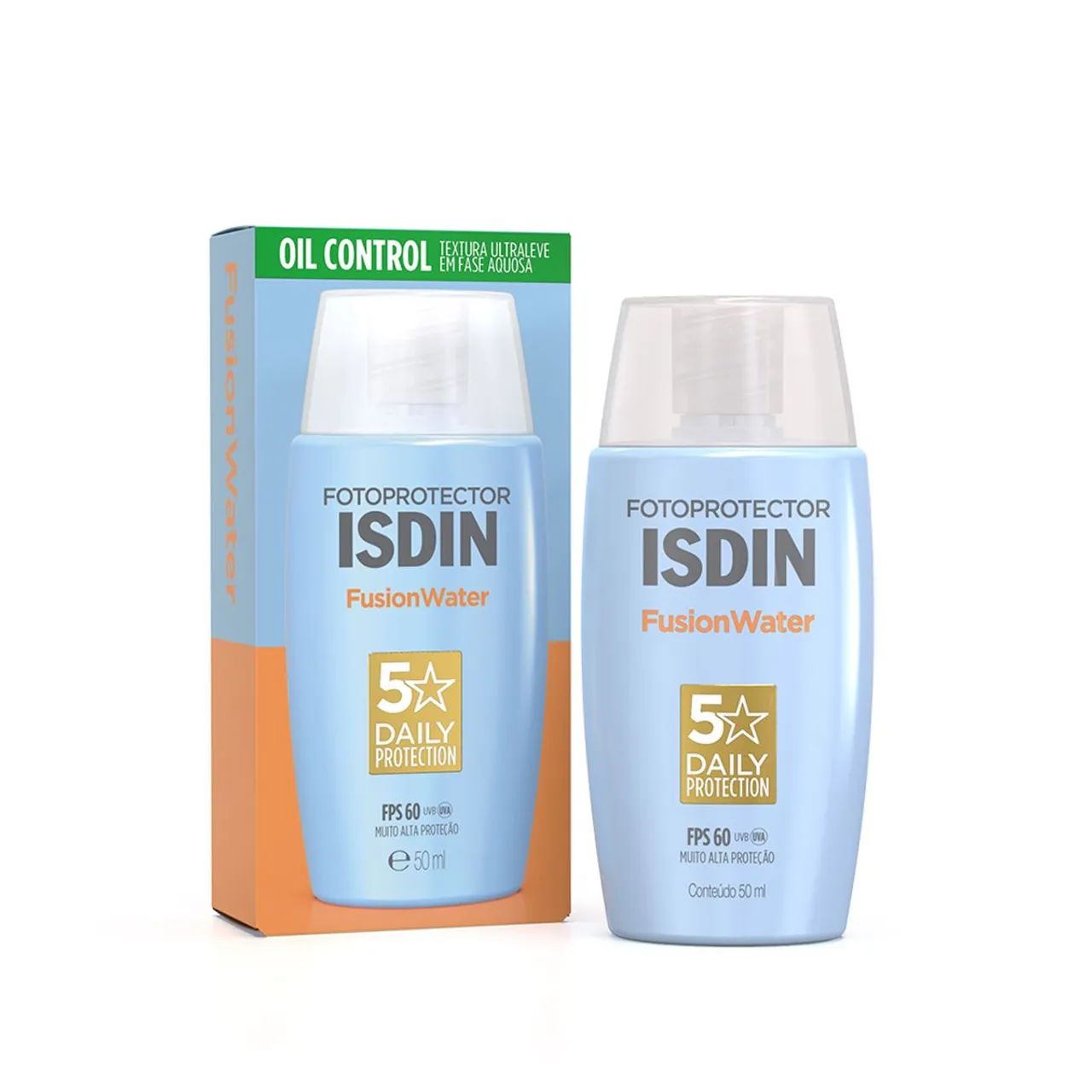 Protetor solar Isdin fusion Walter 60fps 30ml