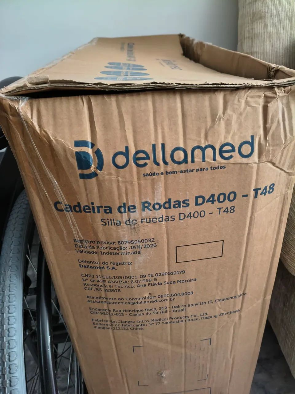 Cadeira de rodas Dellamed - Foto 5